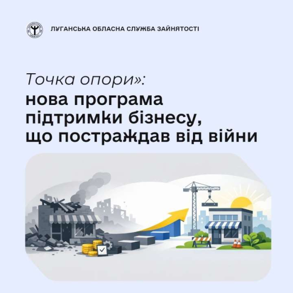 Ваш бізнес постраждав через обстріли, але ви плануєте відновлювати роботу?