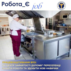 Працевлаштування ВПО