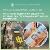 Гранти на розвиток бізнесу для ветеранів та ветеранок