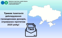 Деклараційна кампанія: платники Луганщини вже задекларували 42 млн грн