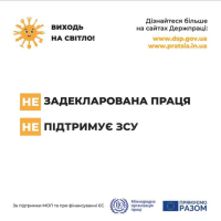 Виходь на світло: задекларована праця підтримує ЗСУ
