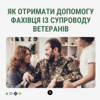 Як отримати допомогу фахівця із супроводу ветеранів